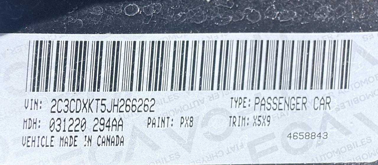 Dodge Charger Police 2018