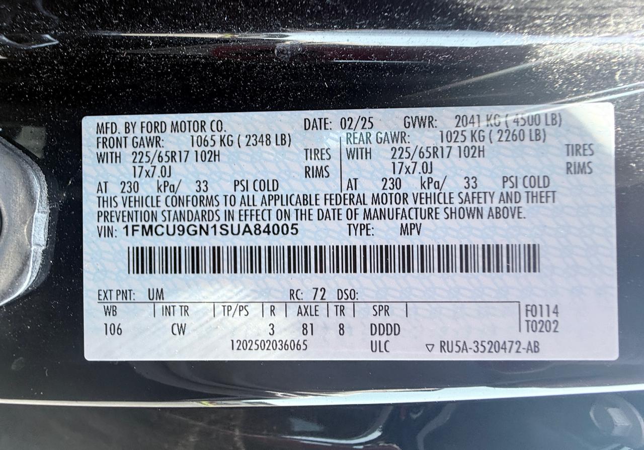 Ford Escape Active AWD 2025