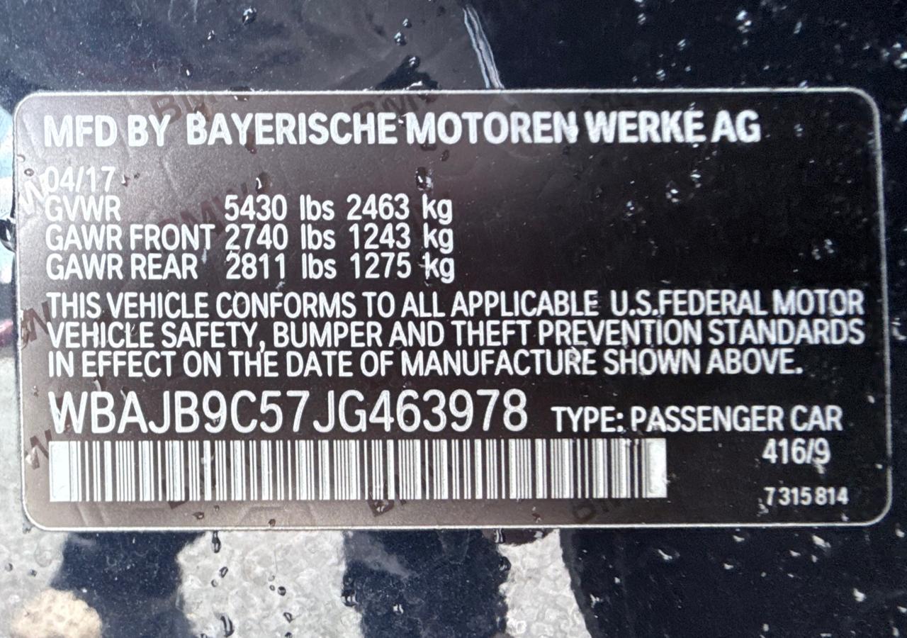 BMW 5-Series M550i xDrive 2018