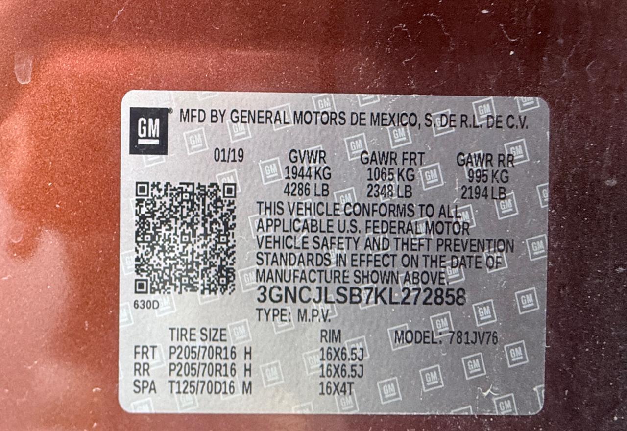 Chevrolet Trax LT FWD 2019