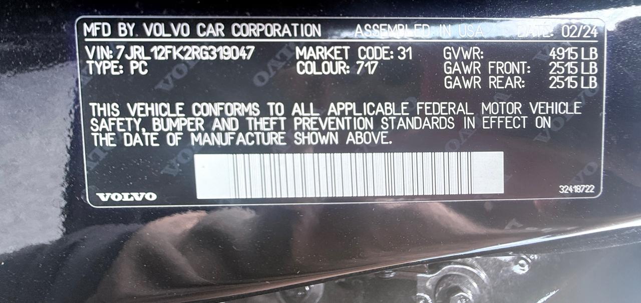 Volvo S60 B5 Core Dark 2024