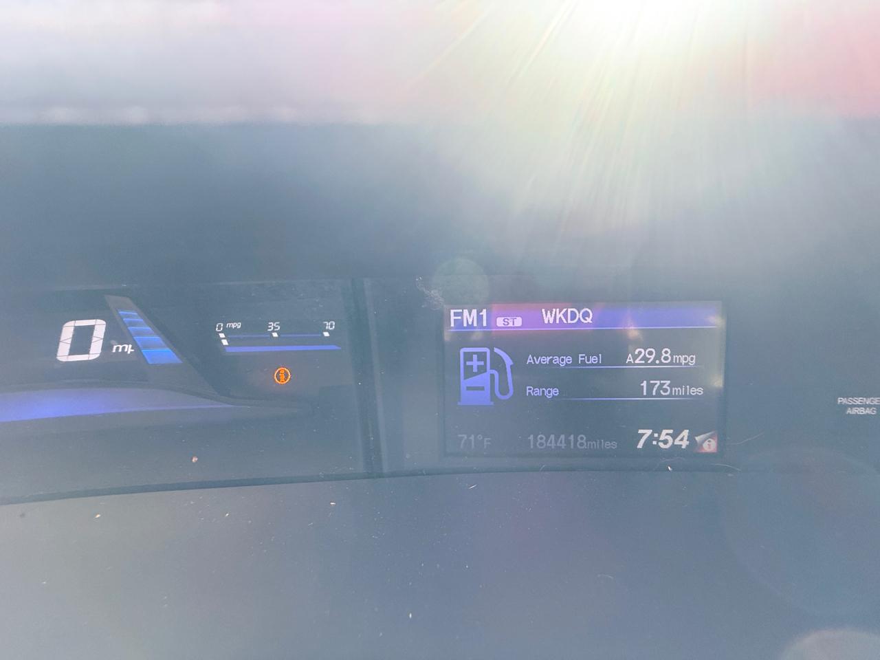 Honda Civic LX Sedan CVT 2015