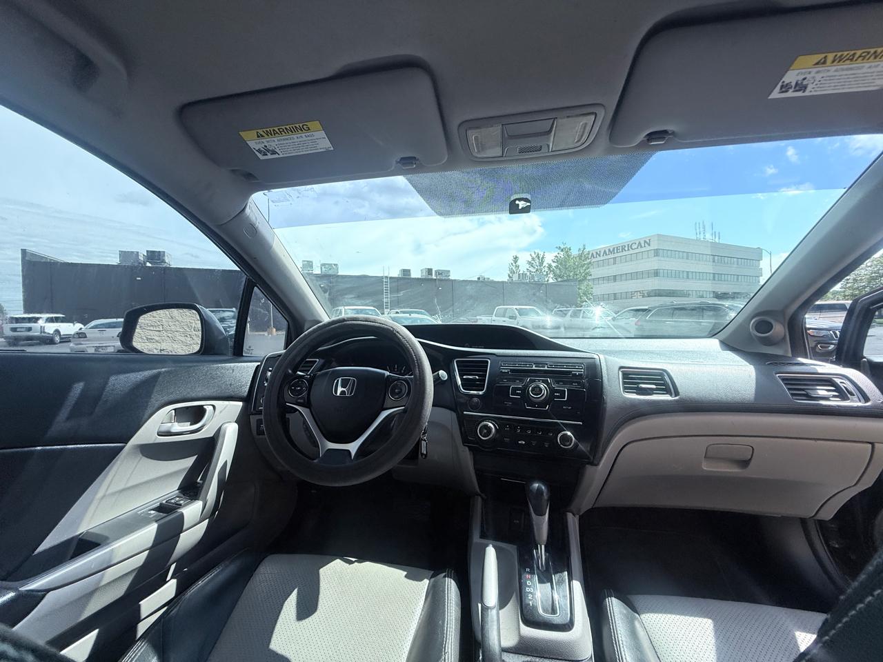 Honda Civic LX Coupe 5-Speed AT 2013