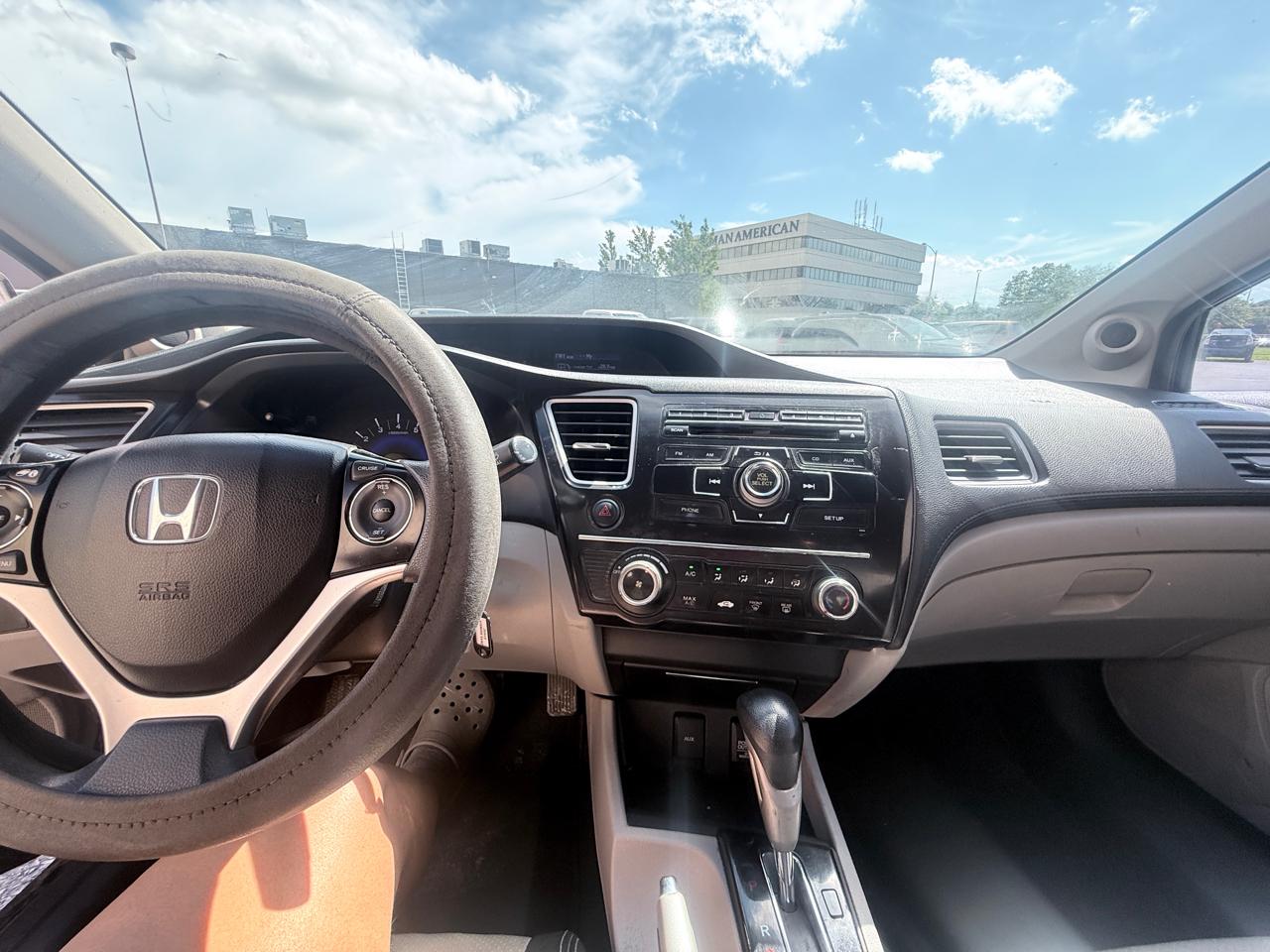 Honda Civic LX Coupe 5-Speed AT 2013