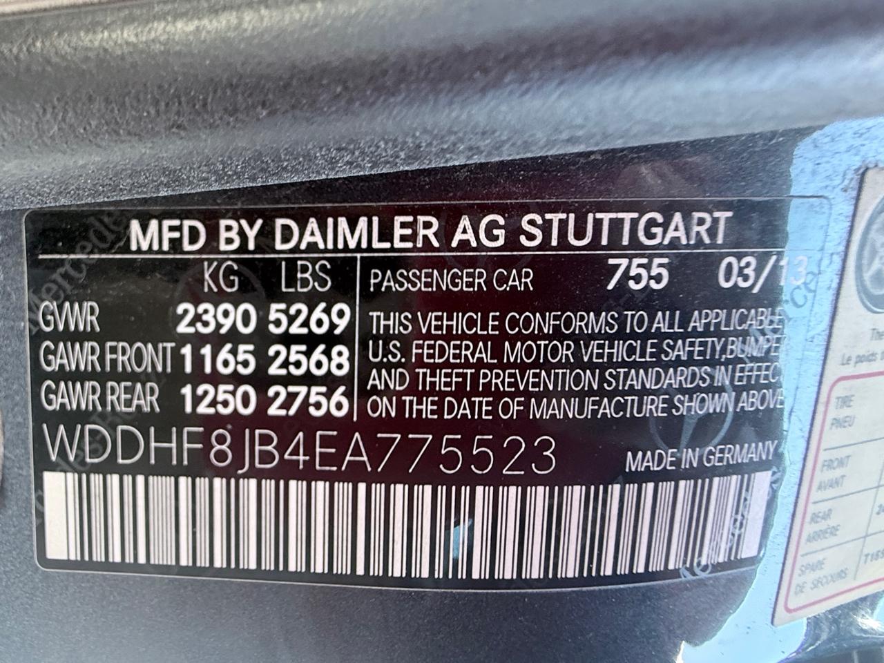 Mercedes-Benz E-Class E350 4MATIC Sedan 2014