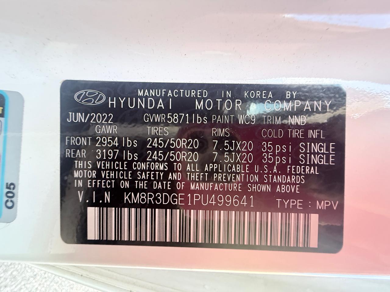 Hyundai Palisade XRT AWD 2023