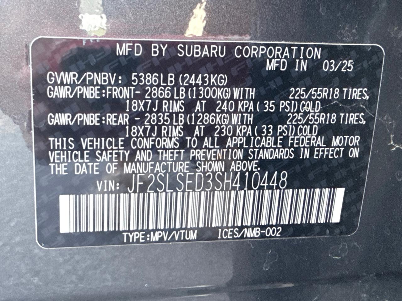 Subaru Forester Premium Hybrid 2025