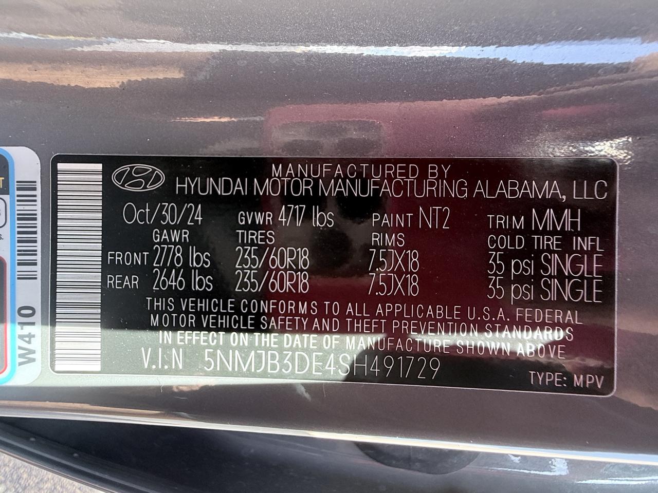 Hyundai Tucson SEL 2025