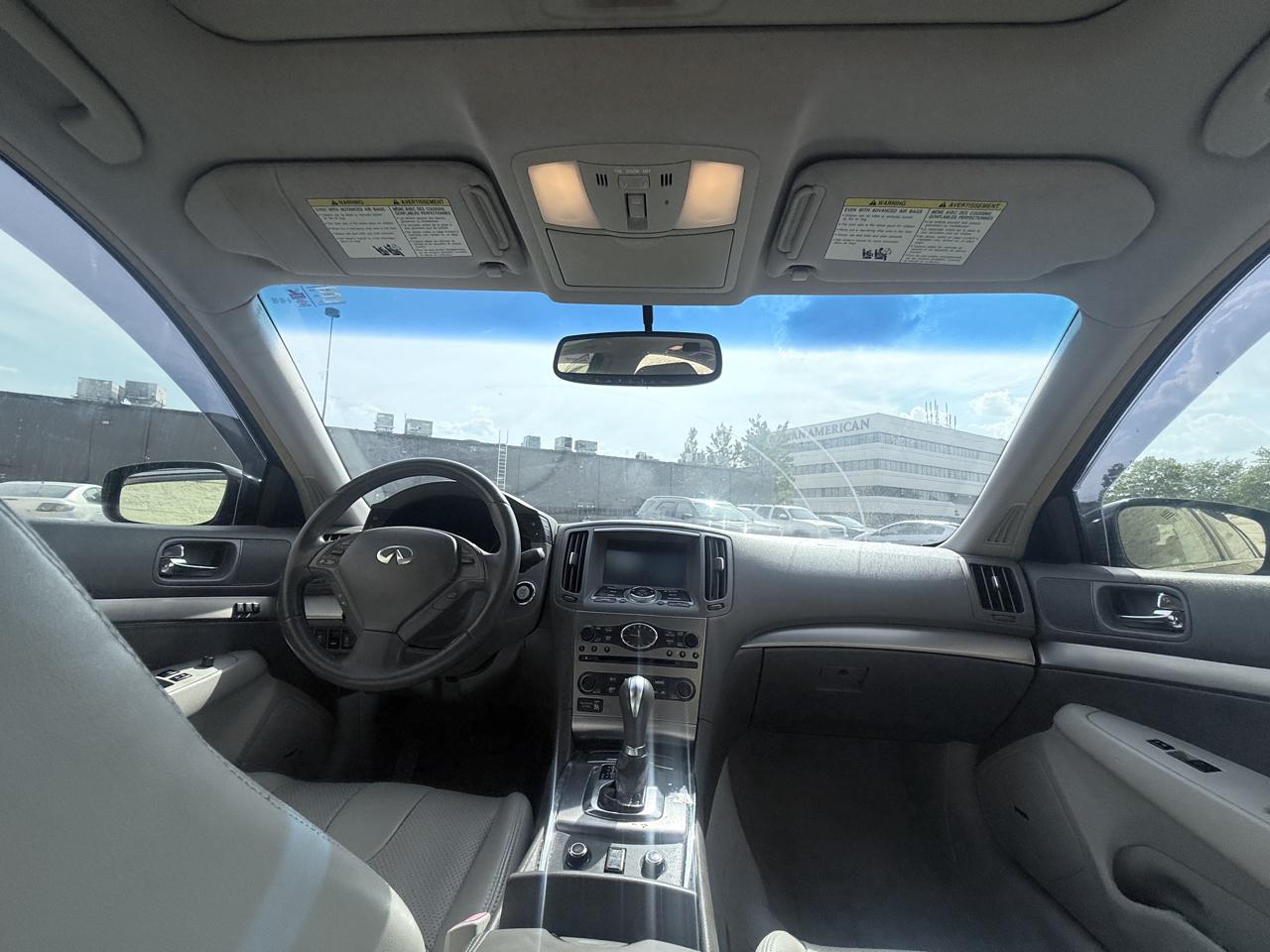 Infiniti G Sedan 37x AWD 2012