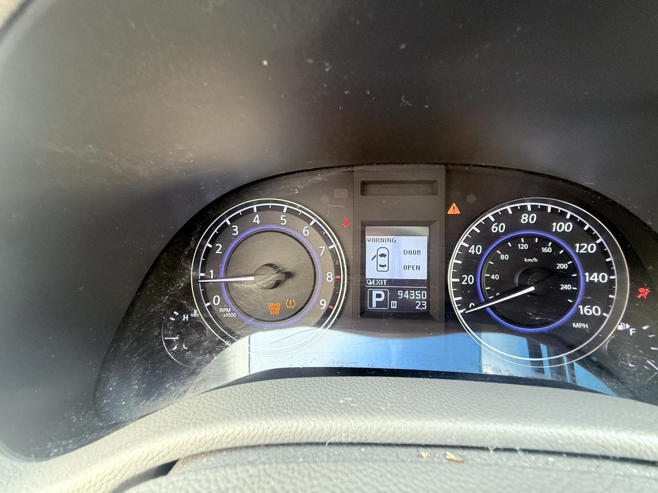Infiniti G Sedan 37x AWD 2012