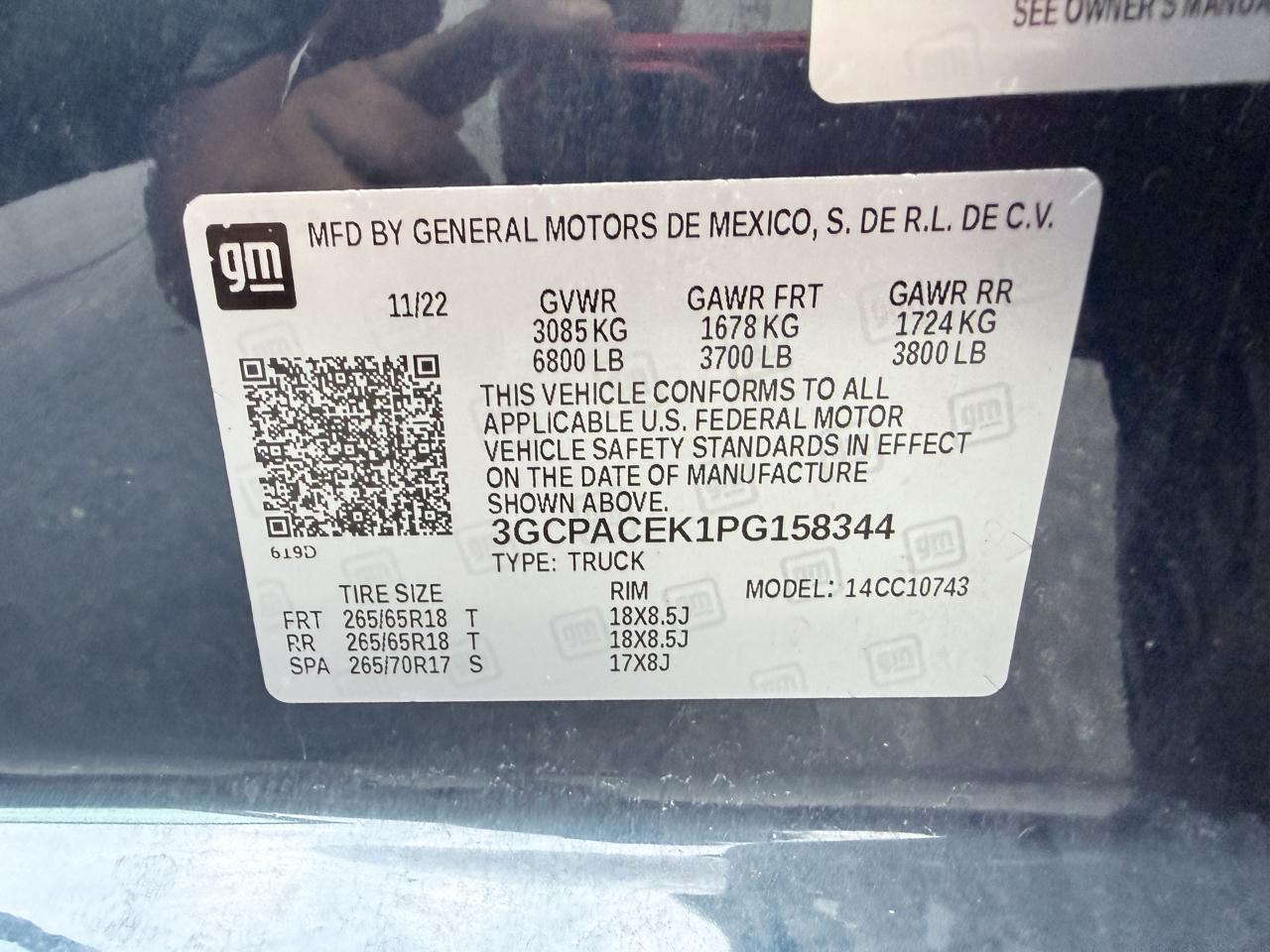 Chevrolet Silverado 1500 LT Crew Cab 2WD 2023
