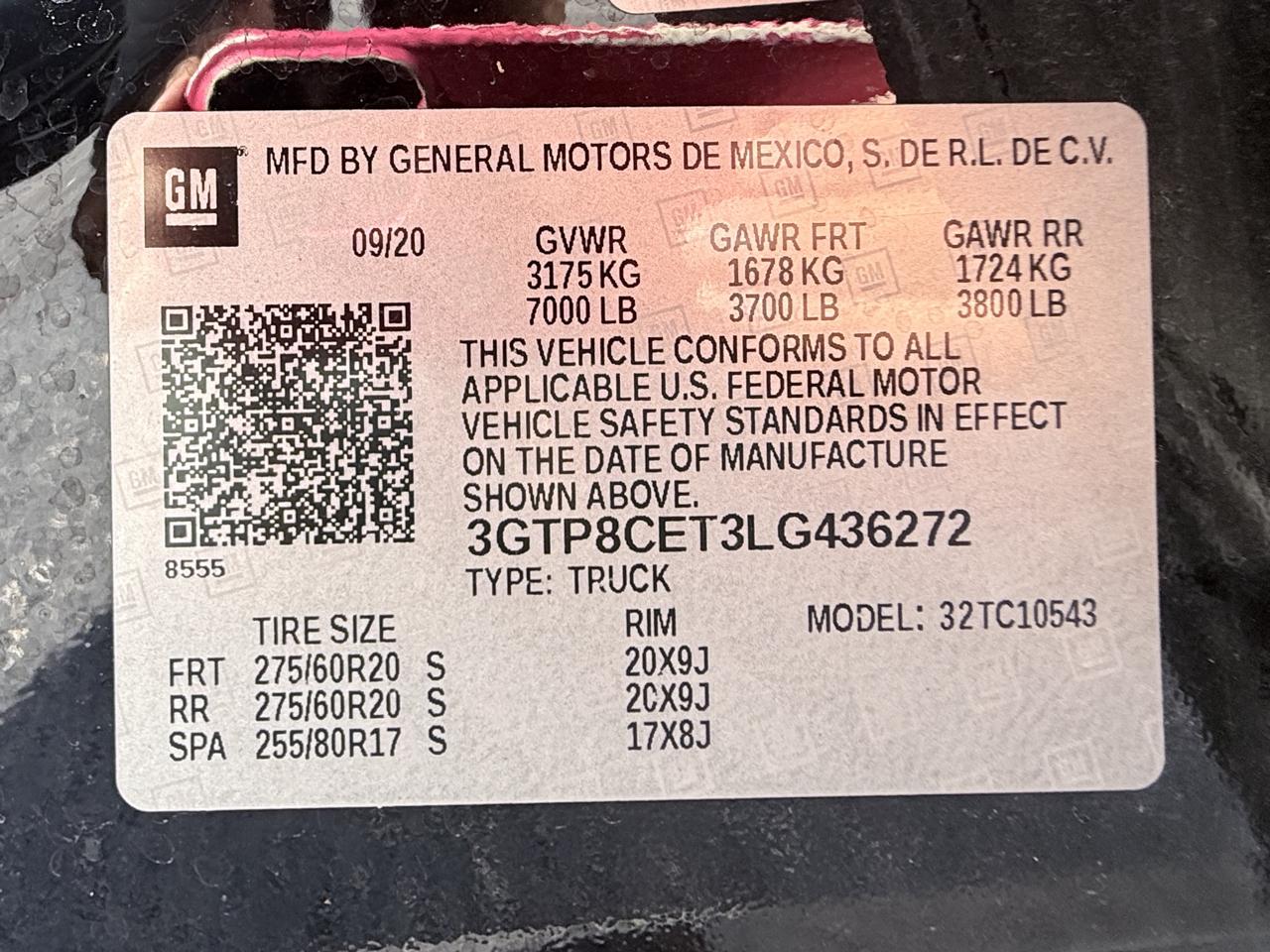 GMC Sierra 1500 Elevation Crew Cab 2WD 2020