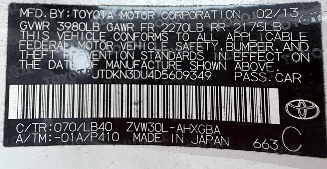 Toyota Prius Prius III 2013