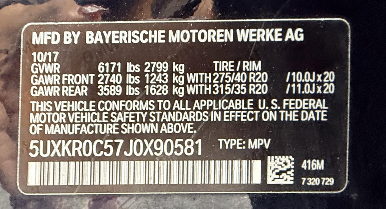BMW X5 xDrive35i 2018