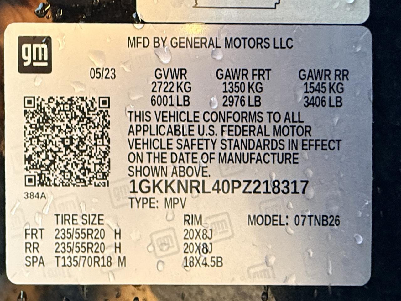 GMC Acadia SLE AWD 2023