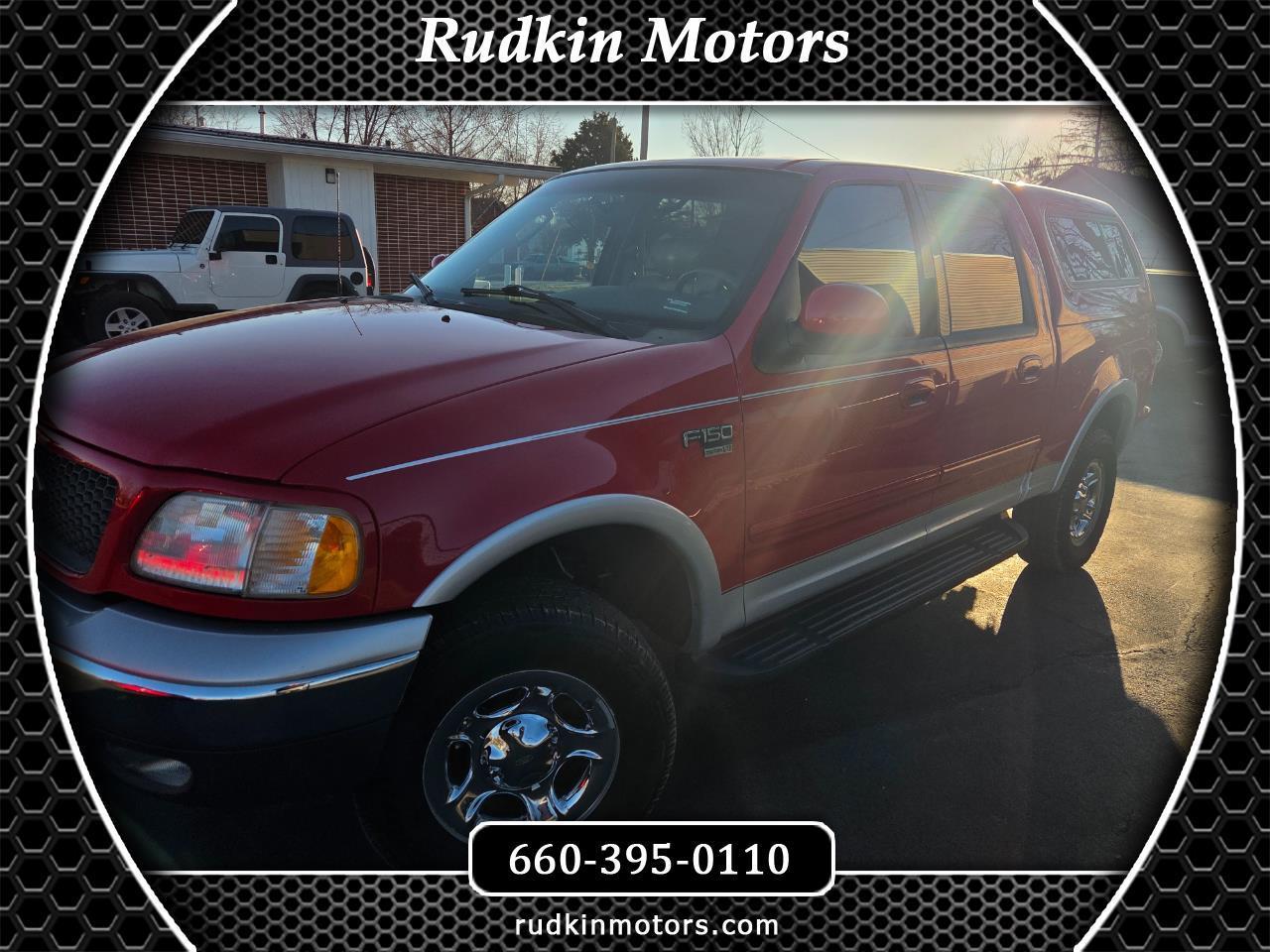 2002 Ford F-150 Lariat SuperCrew Short Bed 4WD