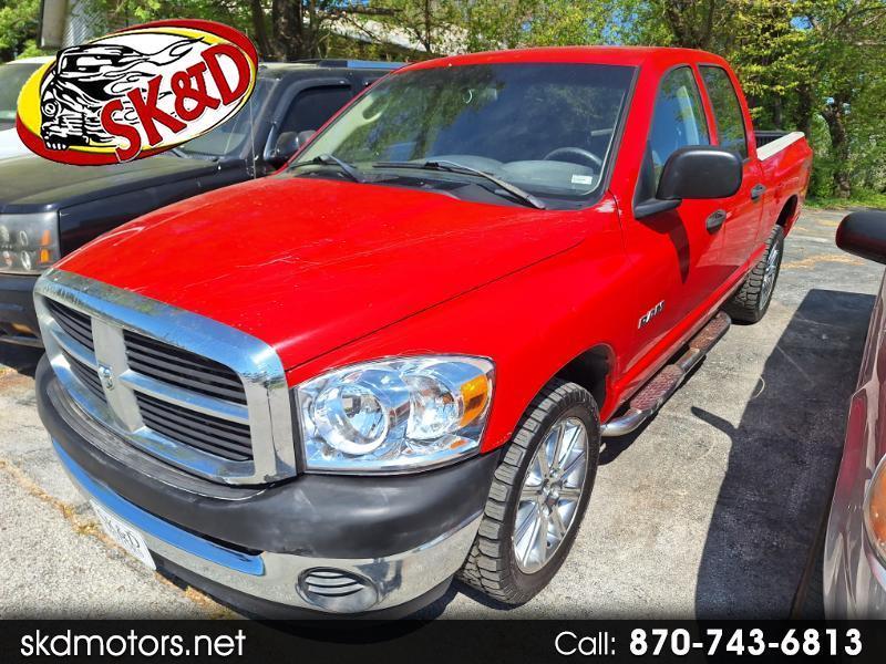 Dodge Ram 1500 SXT Quad Cab Long Bed 2WD 2008