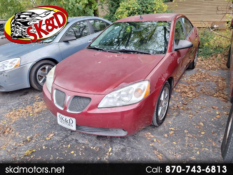 Pontiac G6 GT Sedan 2008 Pontiac G6 GT Sedan 2008