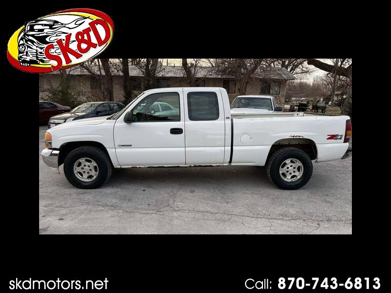 2001 GMC Sierra 1500 SL Ext. Cab Short Bed 4WD