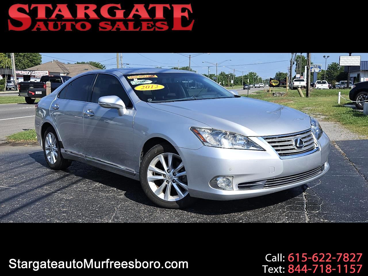 Lexus ES 350 4dr Sdn 2012