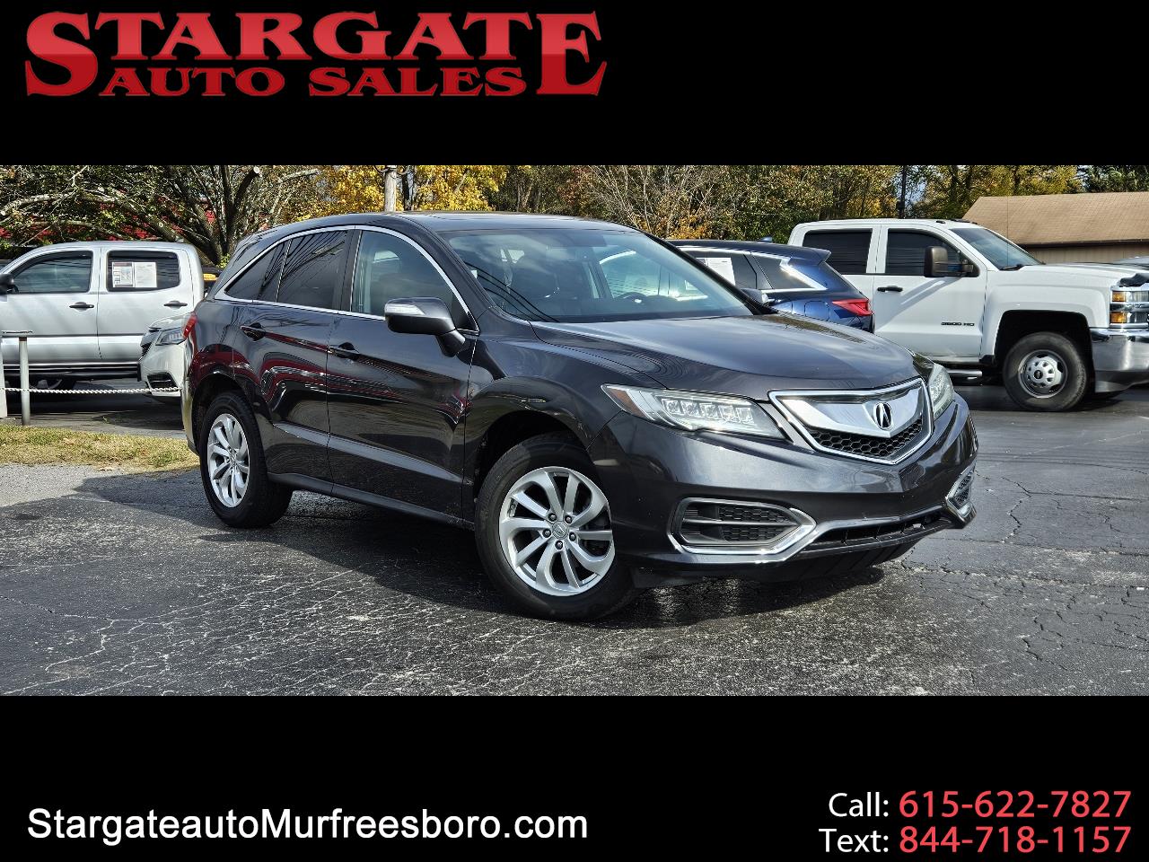2016 Acura RDX FWD 4dr Tech/AcuraWatch Plus Pkg