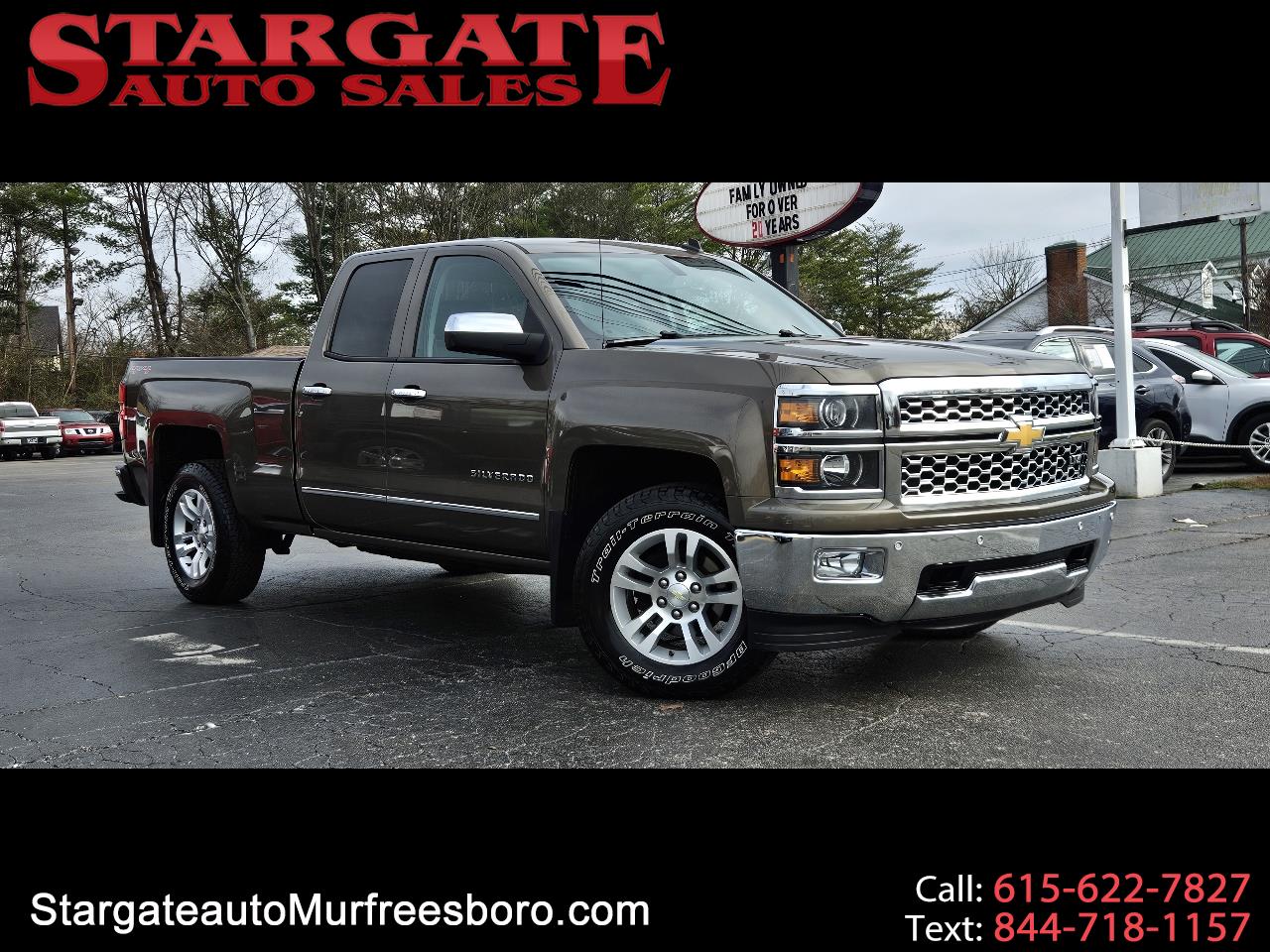 2014 Chevrolet Silverado 1500 4WD Double Cab 143.5" LTZ w/1LZ