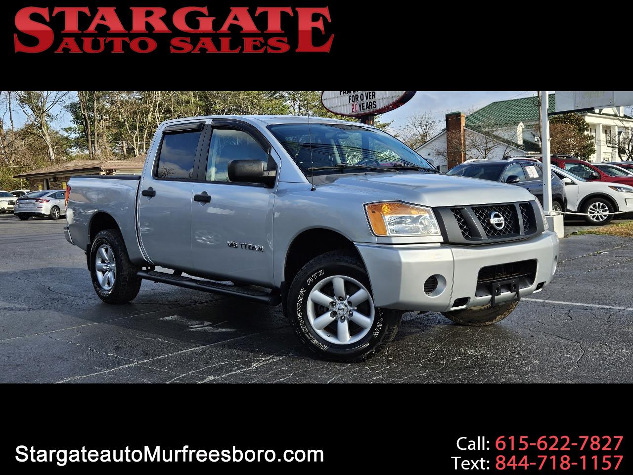 2012 Nissan Titan S Crew Cab 4WD