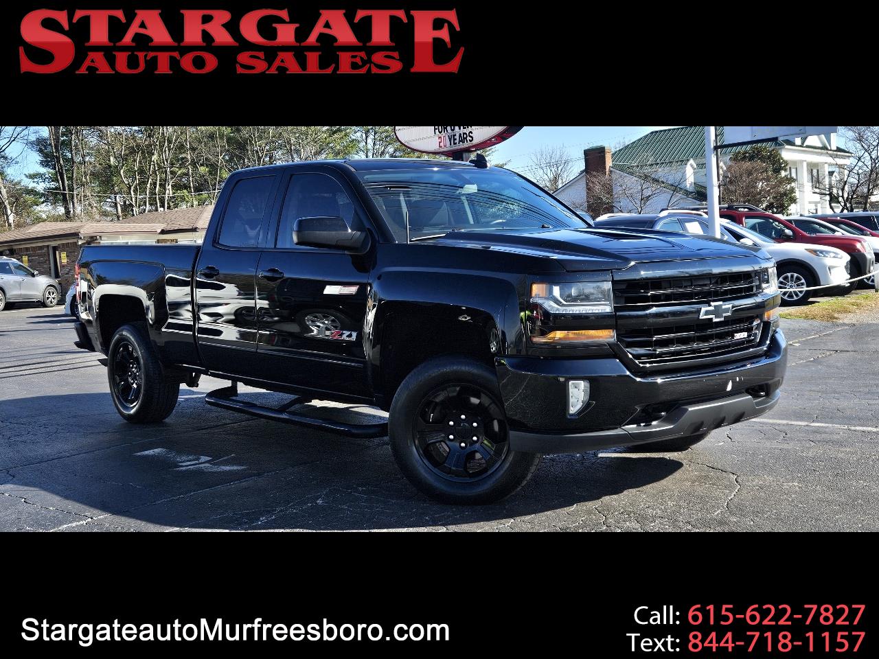 2017 Chevrolet Silverado 1500 4WD Double Cab 143.5" LT w/2LT