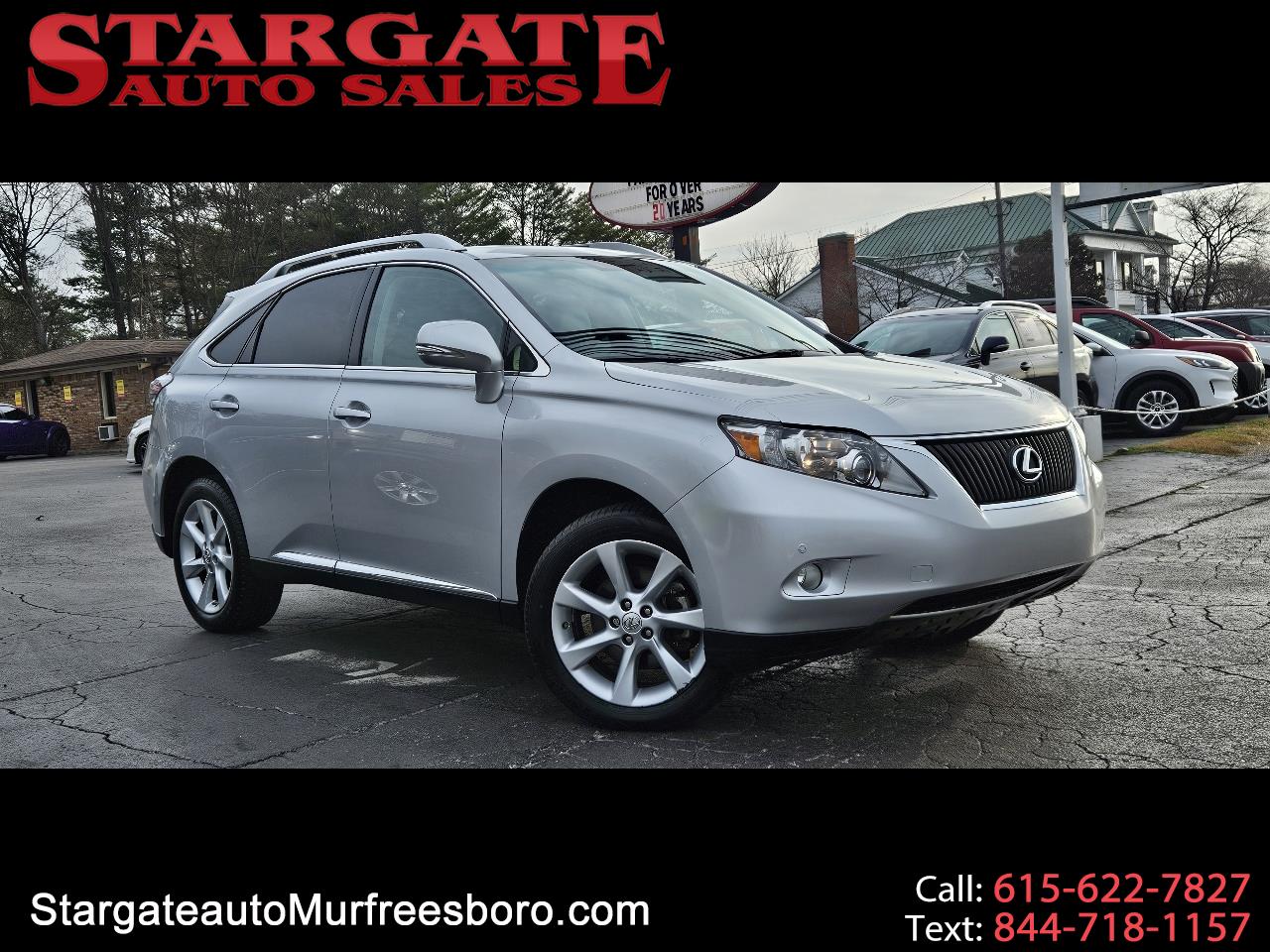 Lexus RX 350 FWD 4dr 2012