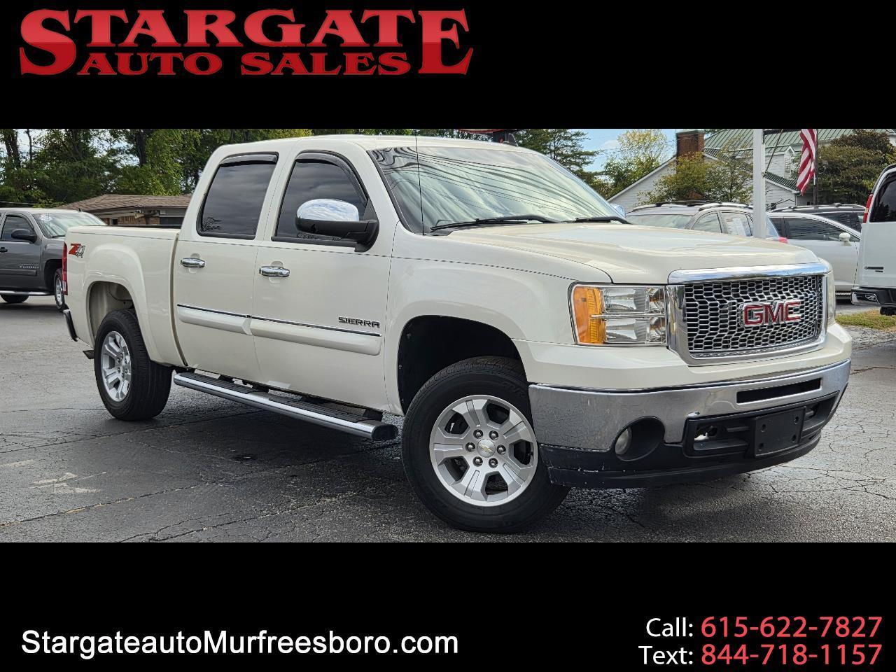 GMC Sierra 1500 4WD Crew Cab 143.5" SLE 2011