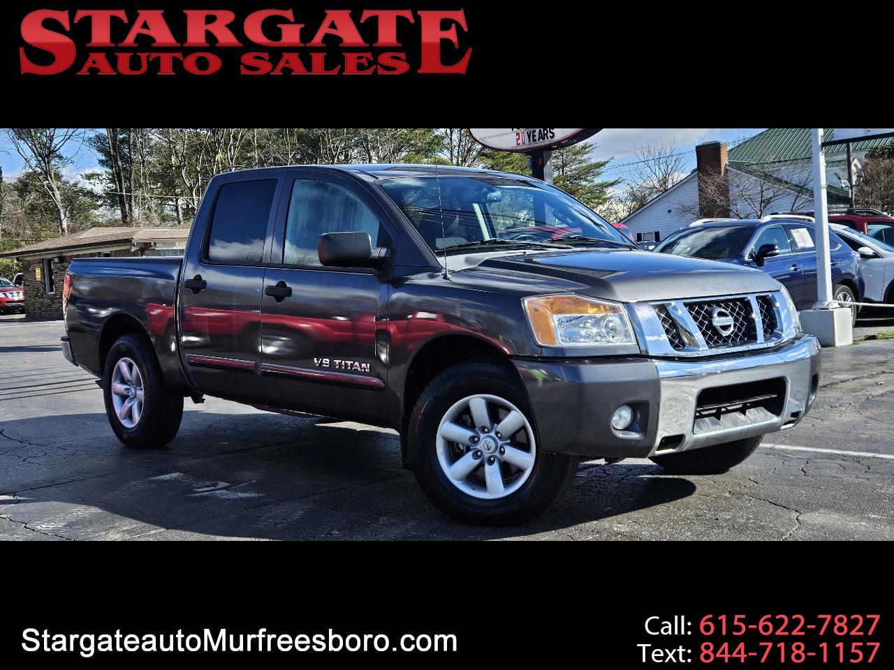 Nissan Titan 2WD Crew Cab SWB SV 2012