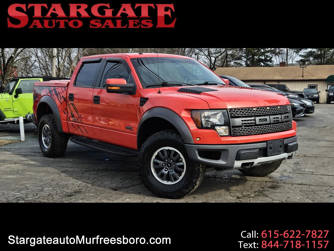 2011 Ford F-150 4WD SuperCrew 145" SVT Raptor