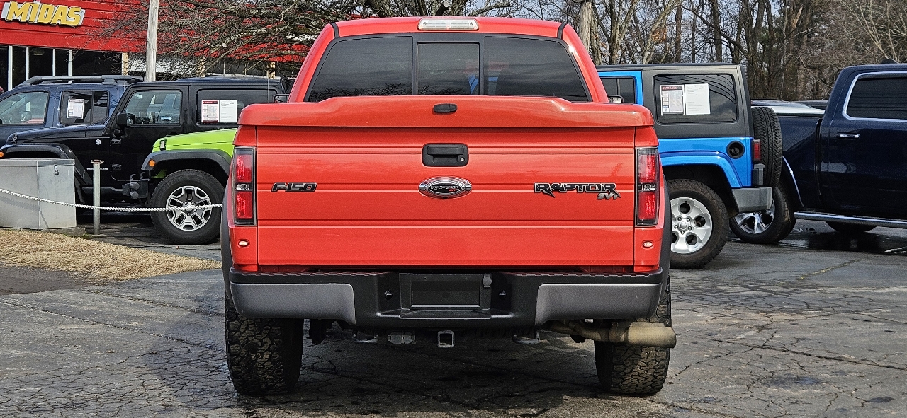 Ford F-150 4WD SuperCrew 145" SVT Raptor 2011