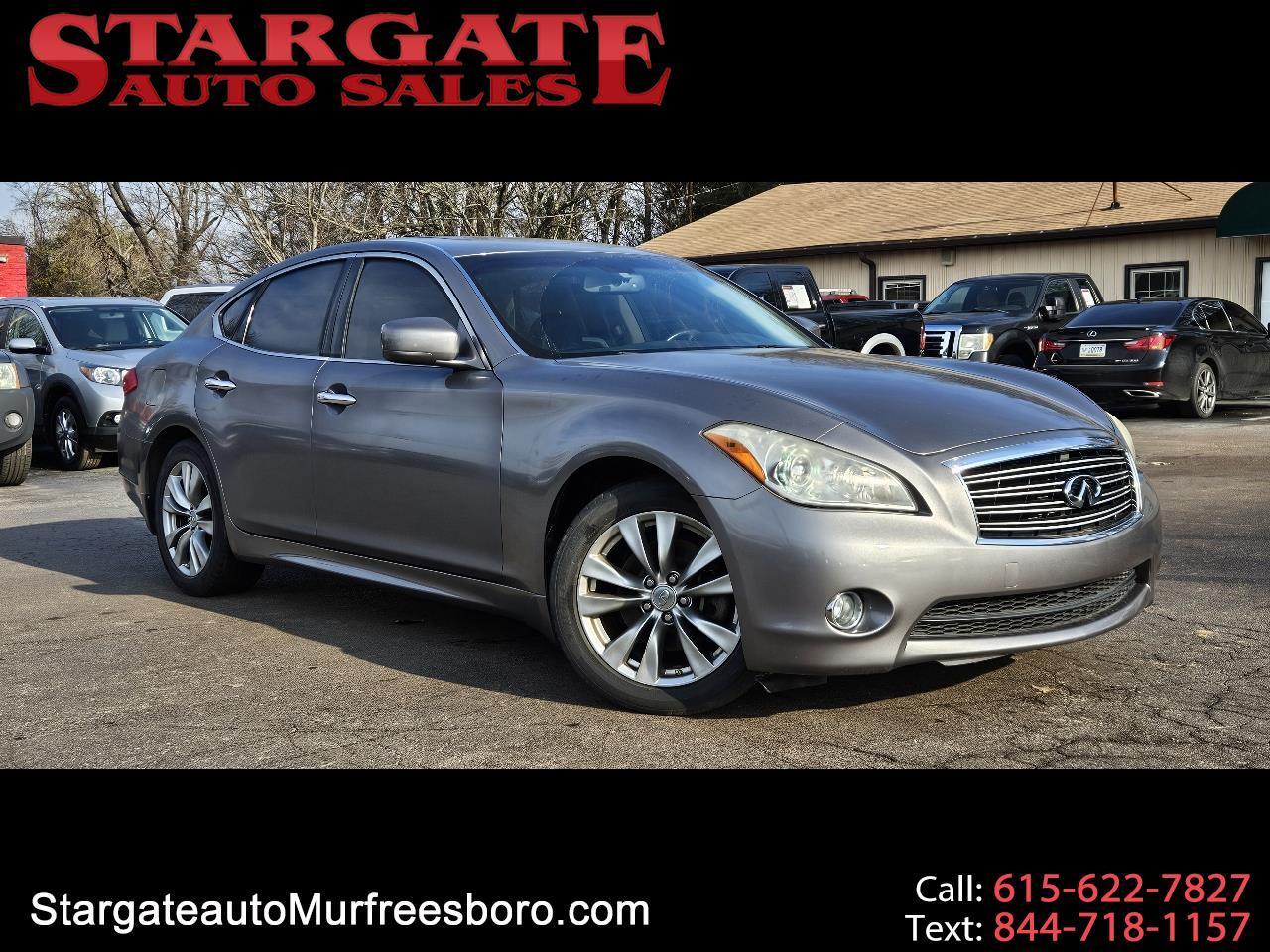 Infiniti M37 4dr Sdn RWD 2013