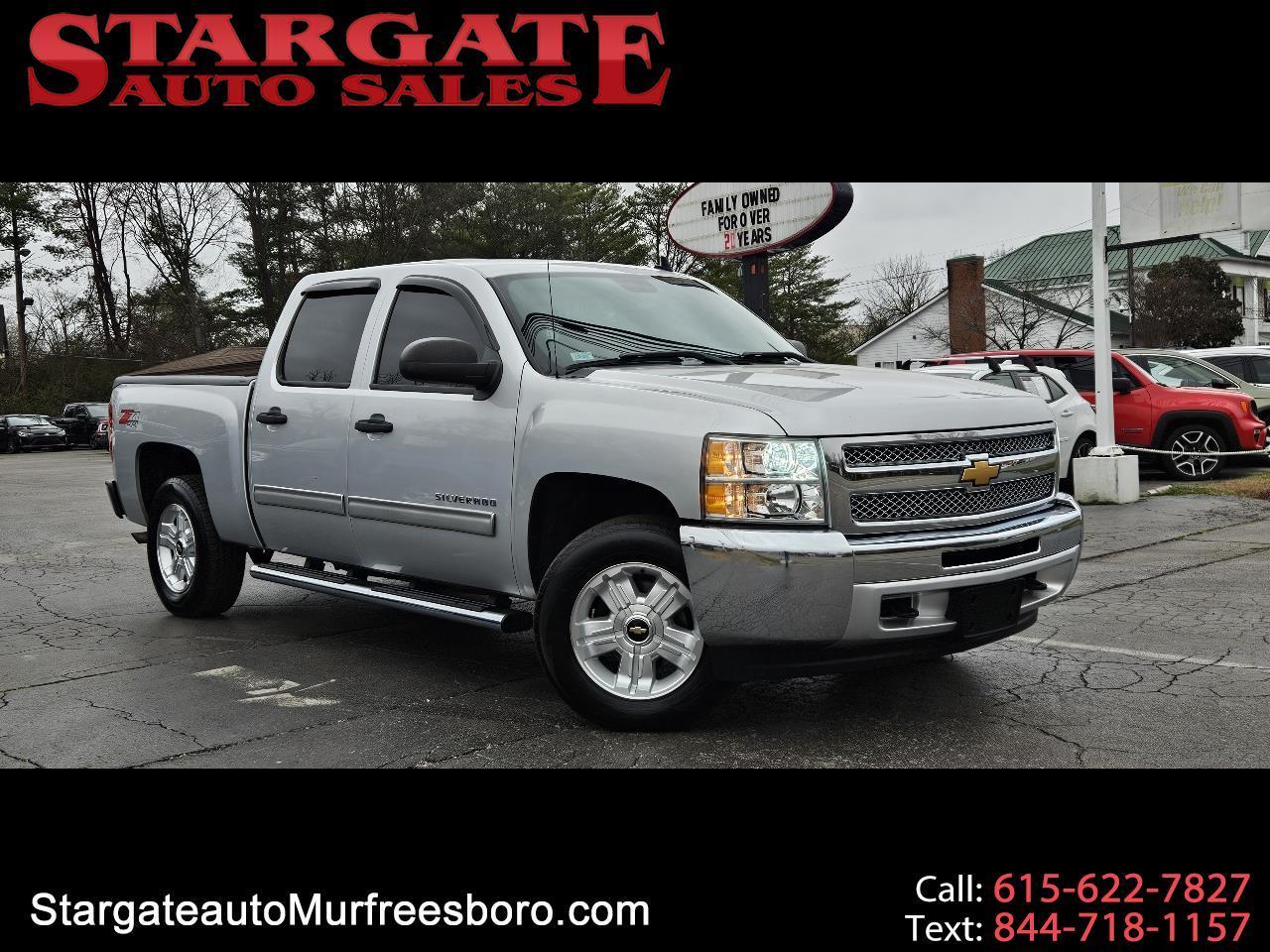 2013 Chevrolet Silverado 1500 4WD Crew Cab 143.5" LT