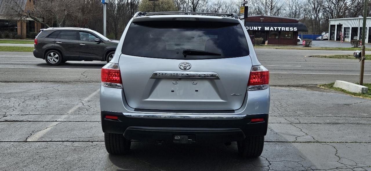 Toyota Highlander 4WD 4dr V6 Limited (Natl) 2012