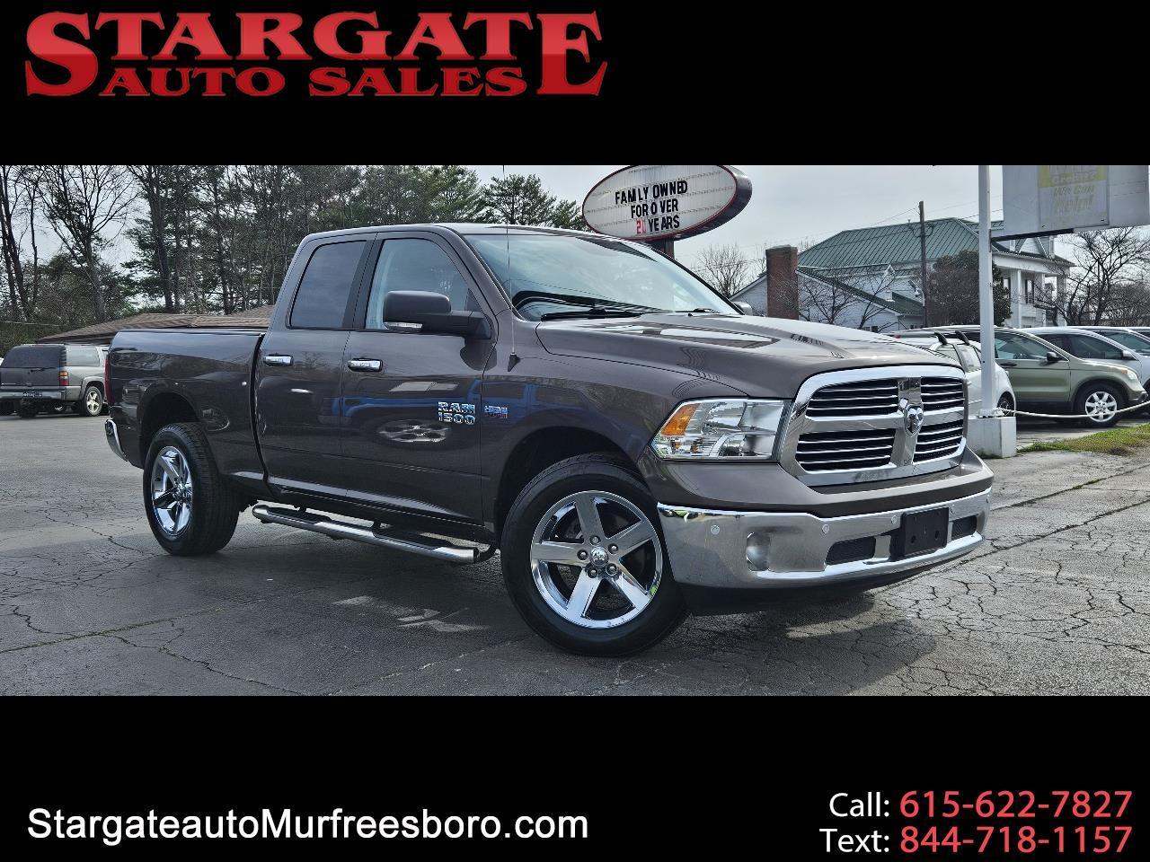 RAM 1500 Big Horn 4x4 Quad Cab 6'4" Box 2018