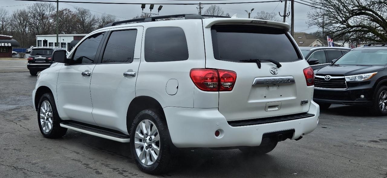 Toyota Sequoia 4WD 5.7L Platinum (Natl) 2012