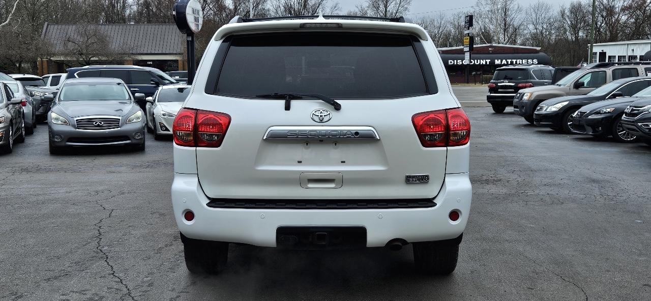Toyota Sequoia 4WD 5.7L Platinum (Natl) 2012