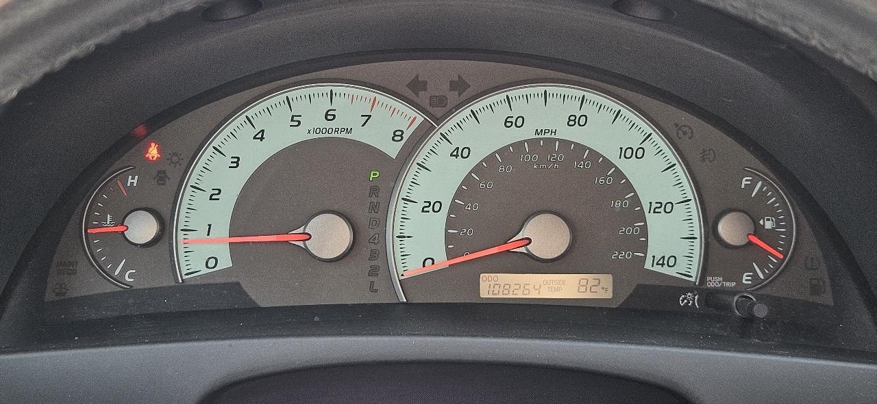 Toyota Camry 4dr Sdn I4 Auto SE (Natl) 2008