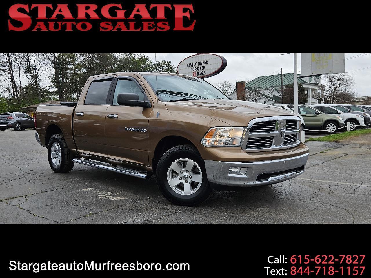 RAM 1500 4WD Crew Cab 140.5" Big Horn 2011
