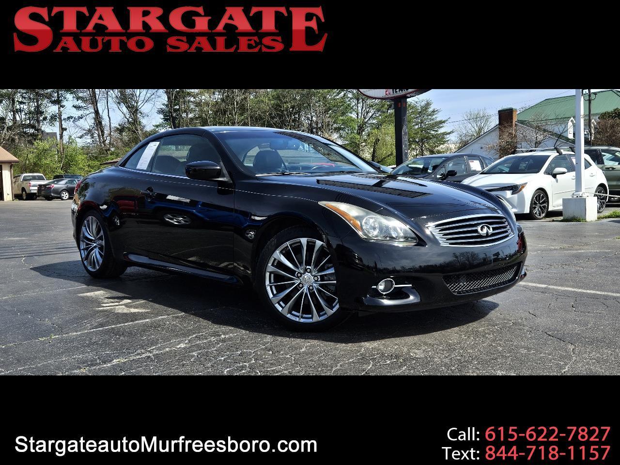 2012 Infiniti G37 Convertible 2dr Sport