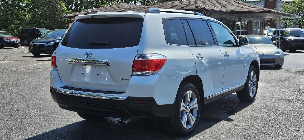 Toyota Highlander 4WD 4dr V6 Limited (Natl) 2013