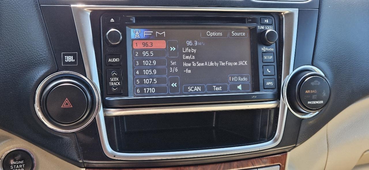 Toyota Highlander 4WD 4dr V6 Limited (Natl) 2013