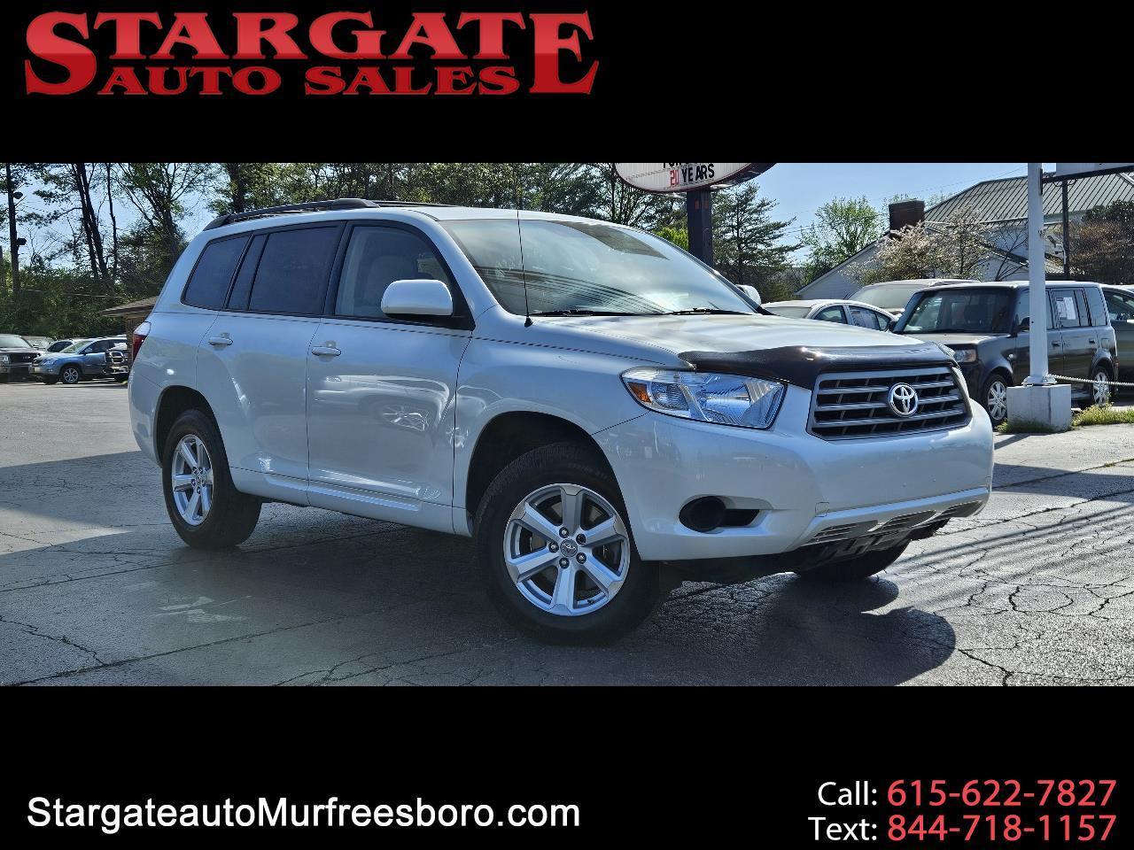 2008 Toyota Highlander FWD 4dr Base (Natl)