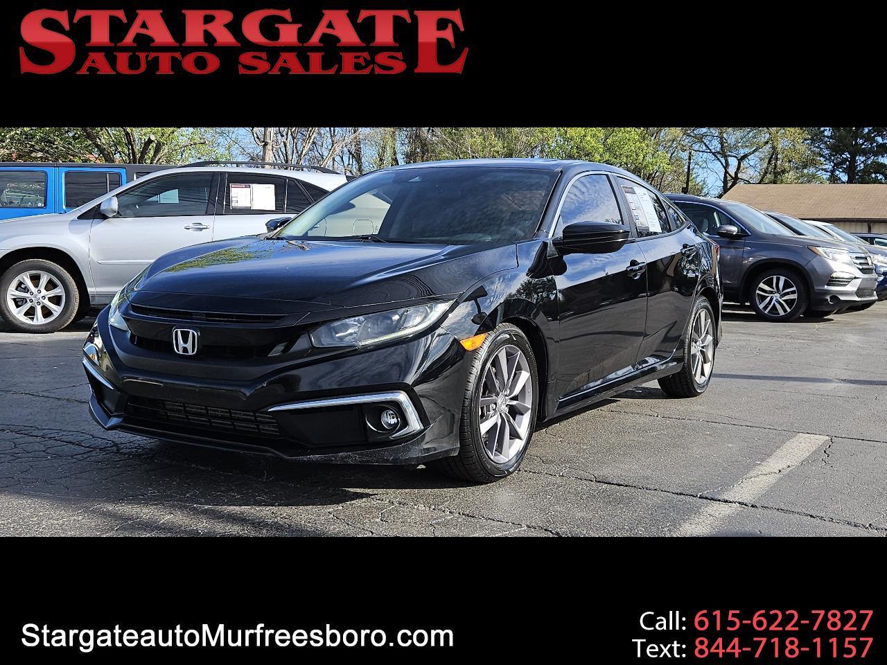 2019 Honda Civic EX 4D Sedan