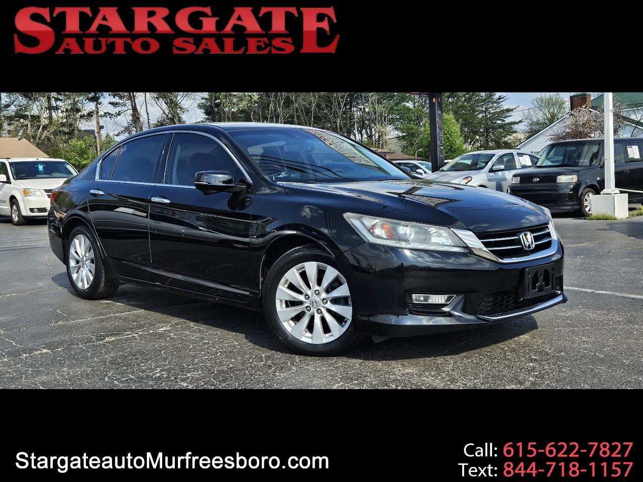 2013 Honda Accord EX-L 4D Sedan V6