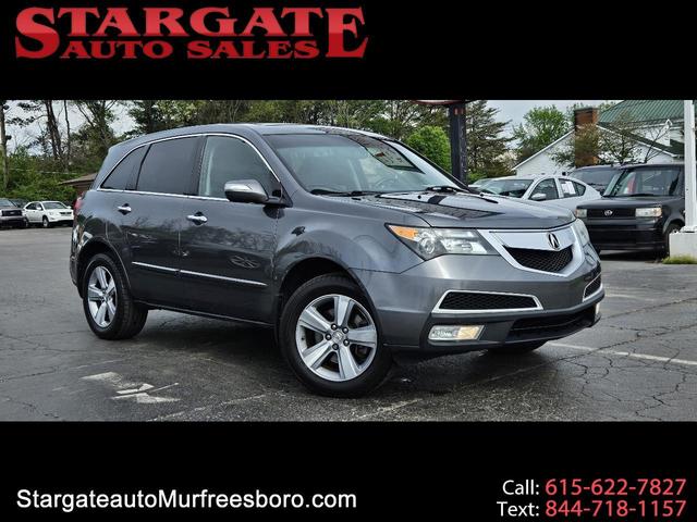Gray 2012 Acura MDX SH-AWD with Advance Package SUV / Crossover All-Wheel Drive Automatic