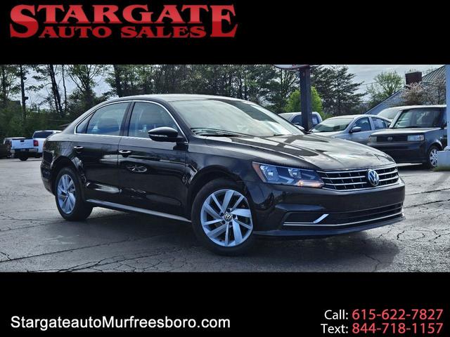 Black 2018 Volkswagen Passat 2.0T SE FWD Sedan Front-Wheel Drive Automatic