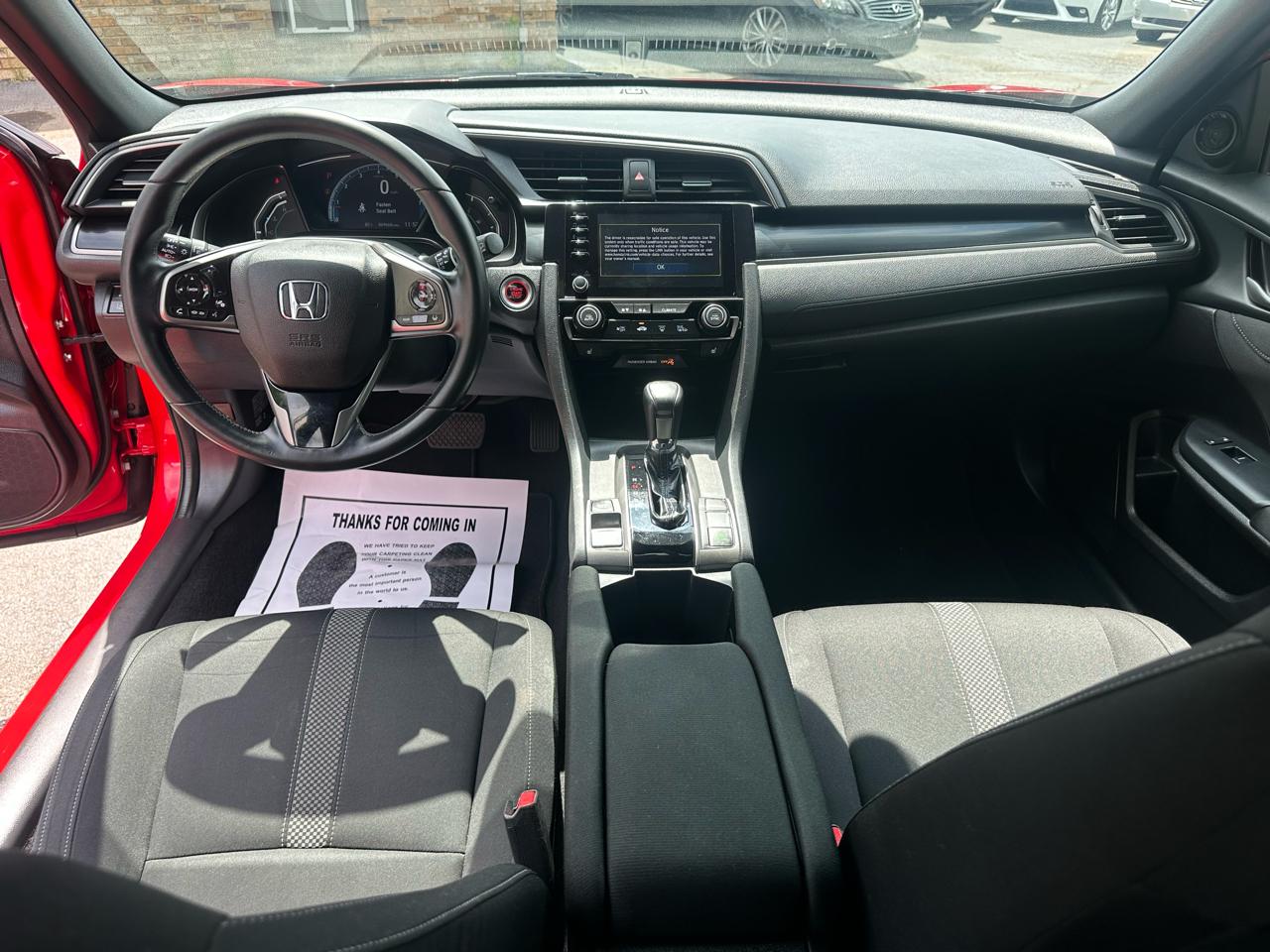 Honda Civic Hatchback EX CVT 2020